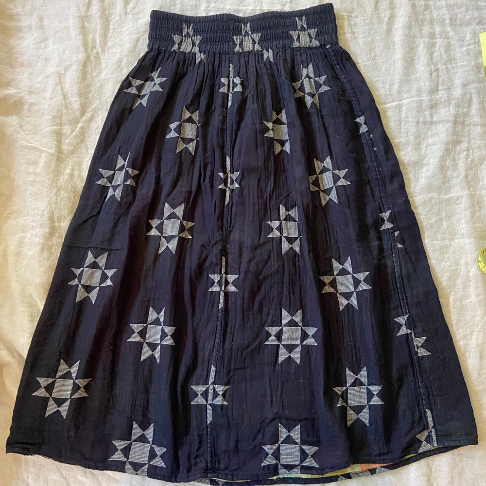 Ace & Jig rara in story Midi Skirt small EUC